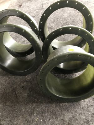 Feuerfeste GRP-Gasloch Sanitärbehälter Gassanschlüsse Glasverstärkter Kunststoff
