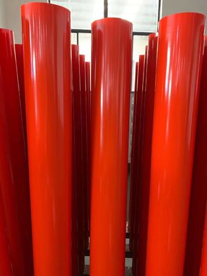 Rote Glasfaser elektrische Isolierröhre GRE isolierte Wärmeschrumpfrohre