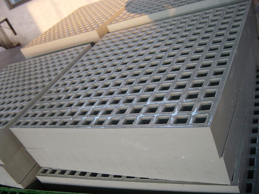 1000 mm Breite FRP-Gitter Petrochemie Grüne Glasfasergitter