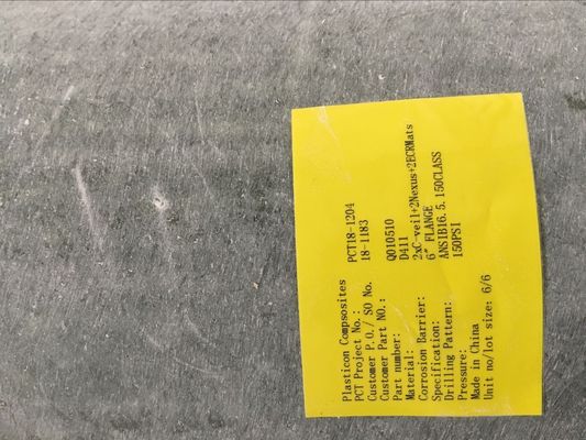 Druckbereich PN6-PN16 GRP Flansche Glasverstärkte Kunststoffflansche GRP