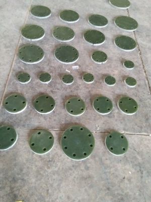 RTP-1 Glasfaserflansche mit EPDM-Dichtungsmaterial 120°C Temperatur