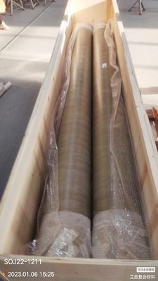 5.8M GRP-Rohr DN1000 Größe Gelbeschichtung Epoxylglasfaserröhre