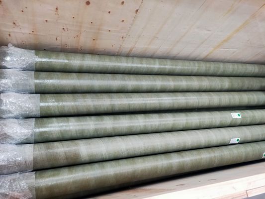 Gelbeschichtete Glasfaserrohre für den Bau nach ASME-Norm DIN