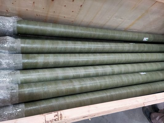 5.8 Meter Glasfaserrohr 2,5 mm Dicke Glasfaserverstärkte Rohr